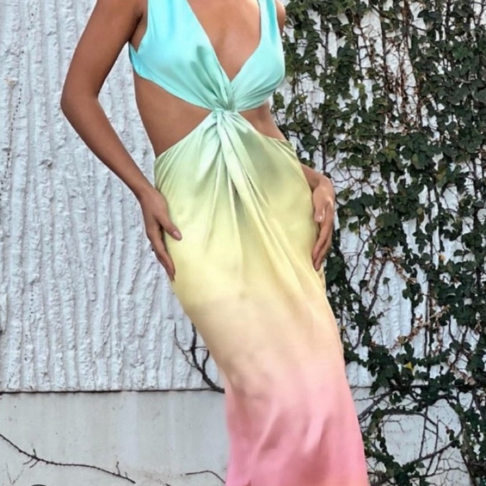 Baobab Rio Multicolor Ombre Dress